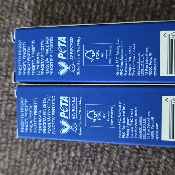 EYEKO BRAND WOMEN'S TWEEZERS BUNDLE OF 2 - Picture 4 of 5